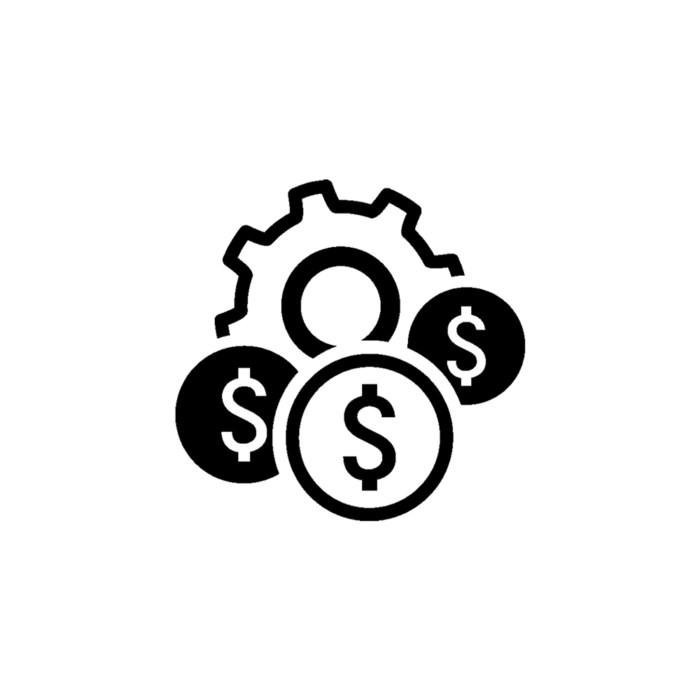 The image depicts a black background with a few small specks resembling stars. The content of the image is represented by the letter 